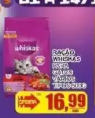 Supermercado Estrela Azul Ração Whiskas para Gatos Vários Tipos oferta