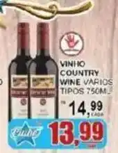 Supermercado Estrela Azul Vinho country wine varios tipos oferta