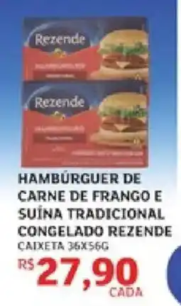 Assaí Atacadista Hambúrguer de carne de frango e suína tradicional oferta