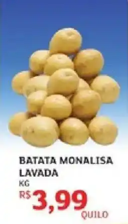 Assaí Atacadista batata monalisa lavada oferta