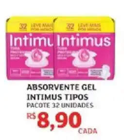 Assaí Atacadista Absorvente gel intimus tipos oferta