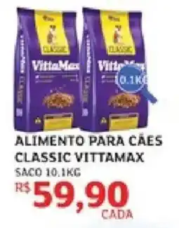 Assaí Atacadista Alimento para cães classic vittamax oferta