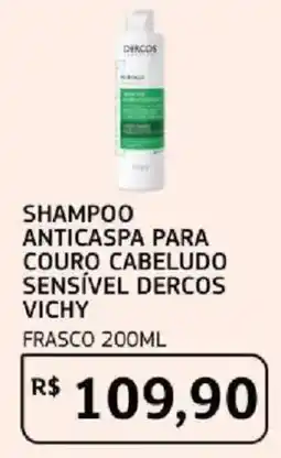 Assaí Atacadista Shampoo anticapsa para couro cabeludo sensível dercos vichy oferta