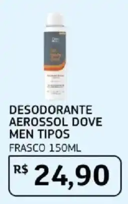 Assaí Atacadista Desodorante aerossol dove men tipos oferta