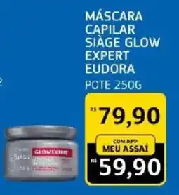 Assaí Atacadista Máscara capilar siâge glow expert eudora oferta