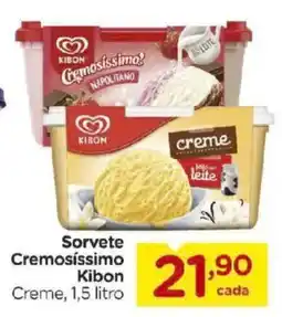 Carrefour Bairro Sorvete Cremosíssimo Kibon Creme oferta