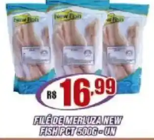 Filé de merluza new fish