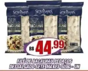 Filé de bacalhau pedaços