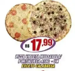 Violeta Supermercados pizza violeta mussarela/ portuguesa oferta
