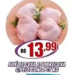 Violeta Supermercados Filé de coxa e sobrecoxa c/ pele oferta
