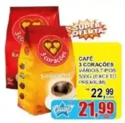 Supermercado Estrela Azul Café 3 corações oferta