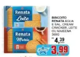 Supermercado Estrela Azul Biscoito renata agua e sal, cream cracker, leite ou maisena oferta