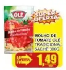 Supermercado Estrela Azul molho de tomate ole tradicional oferta