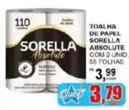 Supermercado Estrela Azul toalha de papel sorella absolute oferta