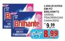 Supermercado Estrela Azul Lava roupas em pó brilhante variadas fragrâncias oferta