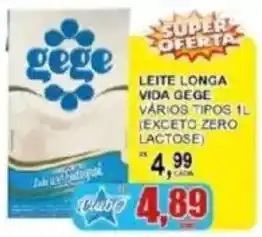 Supermercado Estrela Azul Leite longa vida gege oferta