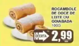 Supermercado Estrela Azul Rocambole de doce de leite ou goiabada oferta