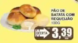 Supermercado Estrela Azul Pão de batata com requeijão oferta