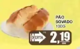 Supermercado Estrela Azul pão sovado oferta