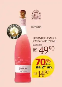 Bistek Supermercados Frisante espanhol joven capel oferta