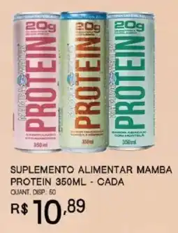 Bistek Supermercados Suplemento alimentar mamba protein oferta