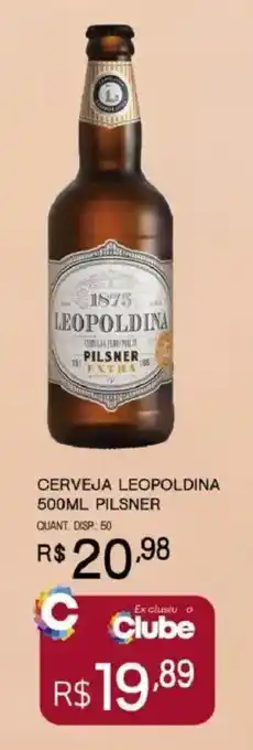 Cerveja leopoldina pilsner extra