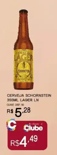 Bistek Supermercados Cerveja schornstein 355ml lager ln oferta