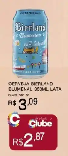Bistek Supermercados Cerveja bierland blumenau oferta