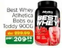 Supermercados Joanin Best Whey Athletica Bobs ou Toddy 900G oferta
