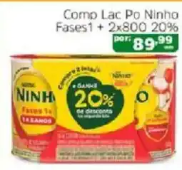 Supermercados Joanin Comp Lac Po Ninho Fases1 + 2x800 oferta