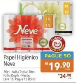Supermercados Condor Papel Higiênico Neve oferta
