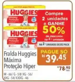 Supermercados Condor Fralda huggies máxima proteção hiper oferta