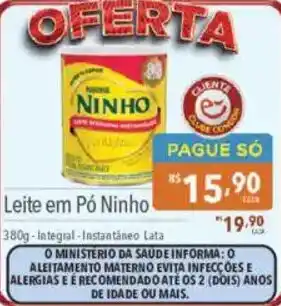 Supermercados Condor Leite em Pó Ninho oferta