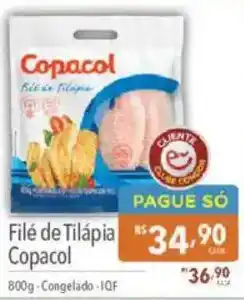 Supermercados Condor Filé de Tilápia Copacol oferta