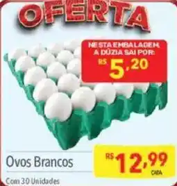 Supermercados Condor ovos brancos oferta
