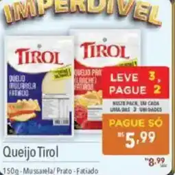 Supermercados Condor Queijo tirol oferta