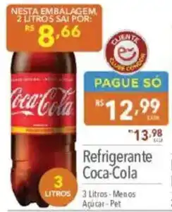 Supermercados Condor Refrigerante Coca-Cola oferta