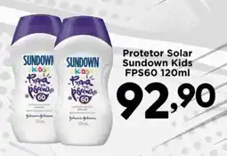 Confiança Supermercados Protetor solar sundown kids fps60 oferta
