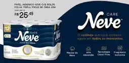Bistek Supermercados Papel higienico neve c/12 rolos oferta