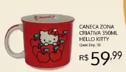 Bistek Supermercados Caneca zona criativa hello kitty oferta