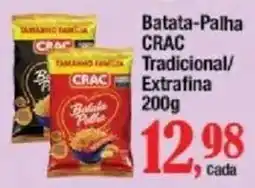 Supermercados Unidos Batata-palha crac tradicional/extrafina oferta