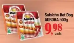 Supermercados Unidos Salsicha hot dog aurora oferta