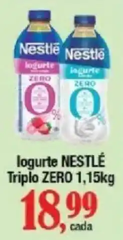 Supermercados Unidos logurte nestlé triplo zero oferta