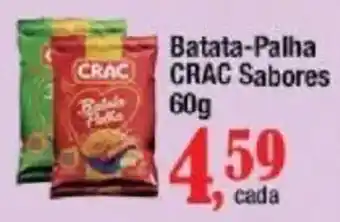 Supermercados Unidos Batata-palha crac sabores oferta