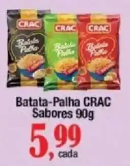 Supermercados Unidos Batata-Palha CRAC Sabores oferta