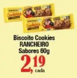 Supermercados Unidos Biscoito Cookies Rancheiro Sabores oferta