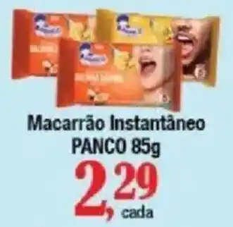 Supermercados Unidos Macarrão Instantâneo PANCO oferta