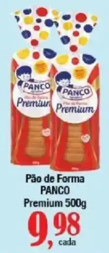 Supermercados Unidos Pão de Forma Panco Premium oferta