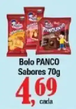Supermercados Unidos Bolo PANCO Sabores oferta
