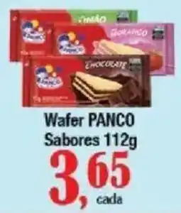 Supermercados Unidos Wafer PANCO Sabores oferta